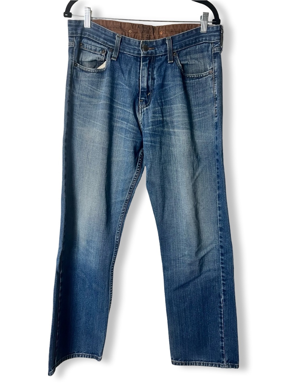 Levis Authentics Signature Men’s Vintage Straight Jeans Medium Wash Sz. 33x32